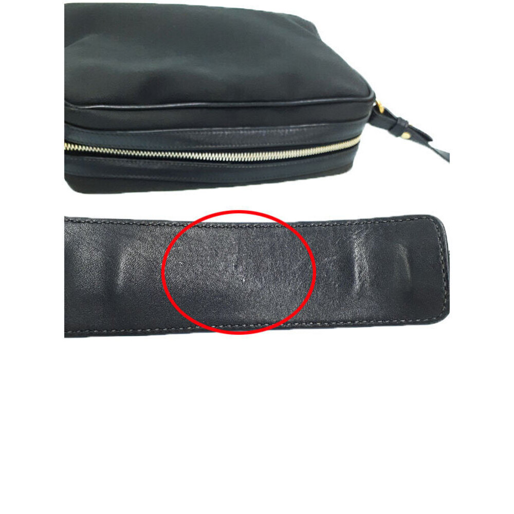 Prada Logo Jacquard Camera Bag black canvas bow - Picture 9 of 9